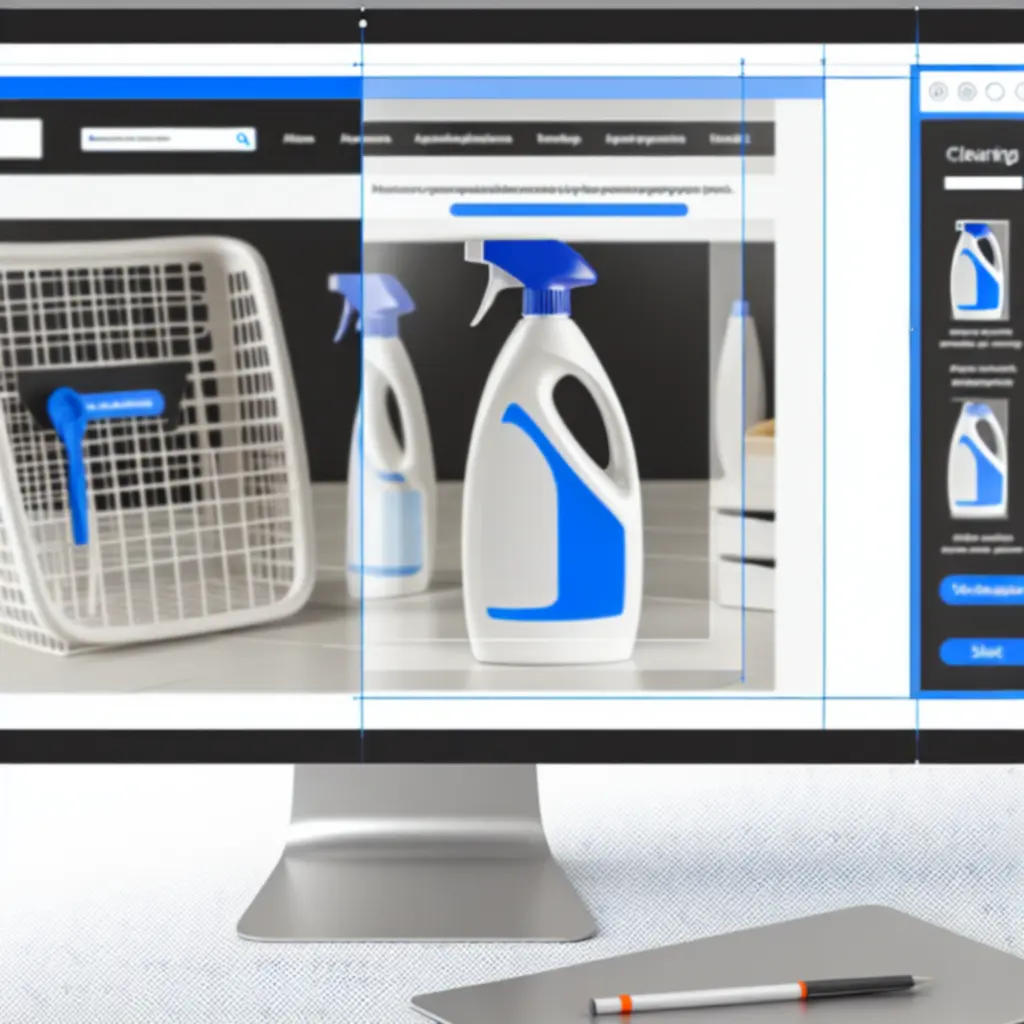 Detailweergave van een productpagina met specificaties